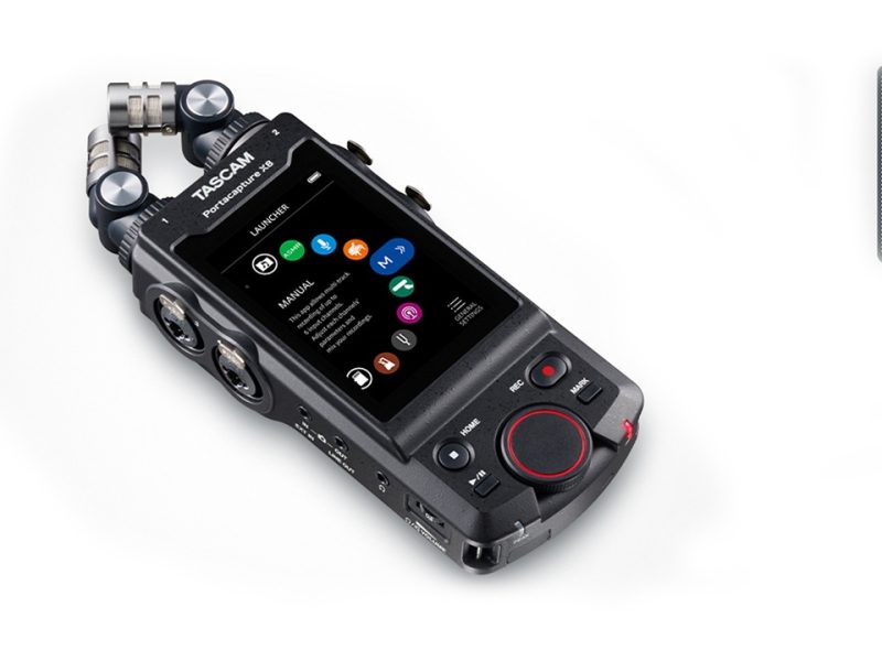 Tascam Portacapture X8 field recorder kölcsönzés