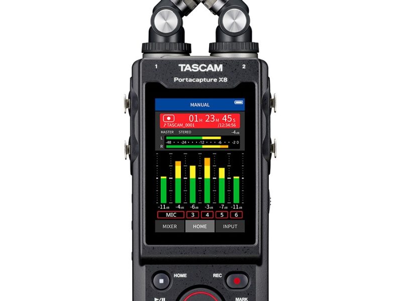 Tascam Portacapture X8 field recorder kölcsönzés