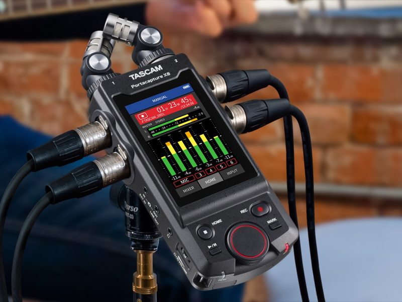 Tascam Portacapture X8 field recorder kölcsönzés