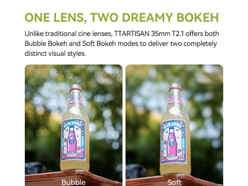 TTArtisan 35mm T2.1 FE Dual-Bokeh Cine objektív kölcsönzés