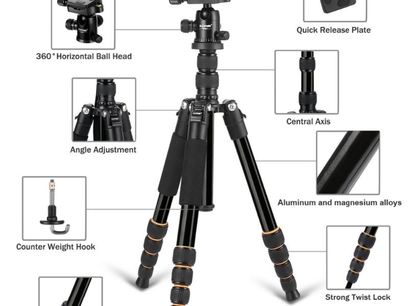 Zomei Q666 Tripod – Monopod bérlés