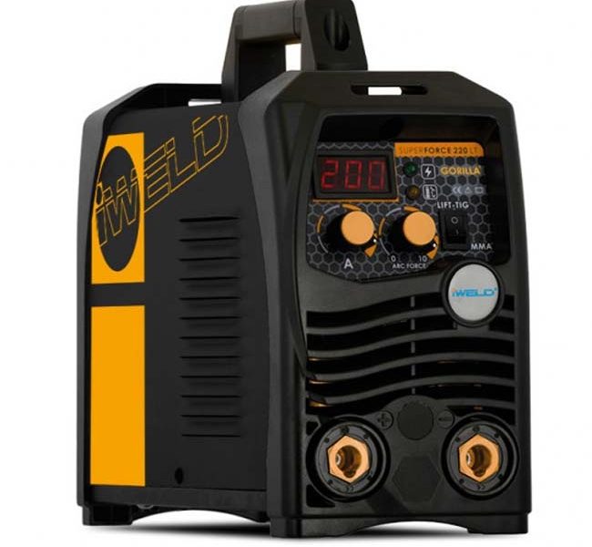 IWELD Gorilla Superforce 220 LT bevontelektródás inverteres hegesztőgép bérlés Kecskeméten