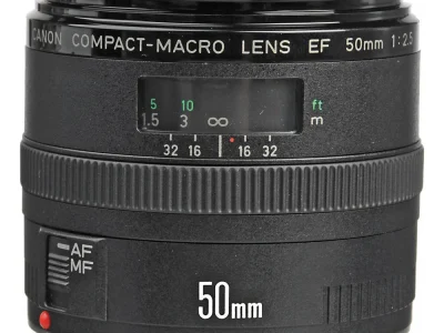 Canon EF 50mm / 2.5 Compact-Macro bérlés Budapesten