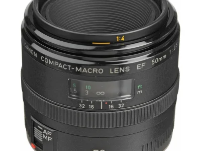Canon EF 50mm / 2.5 Compact-Macro bérlés Budapesten