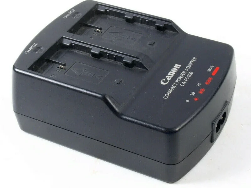 Canon CA-PS400 (DUAL) akkumulátortöltő bérlés Budapesten