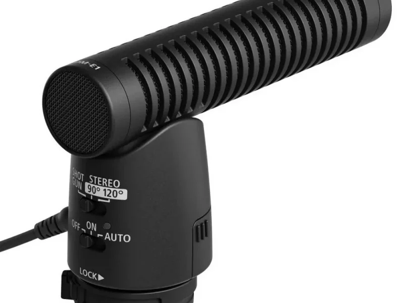 Canon DM-E1 sztereó puskamikrofon – bérelhető Budapesten