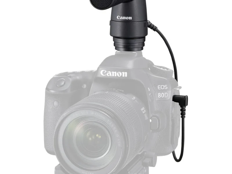 Canon DM-E1 sztereó puskamikrofon – bérelhető Budapesten