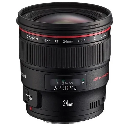 Canon EF 24mm / 1.4 L USM mark II bérlés Budapesten