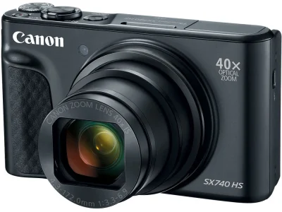 Canon PowerShot SX740HS lite (black) bérlés Budapesten