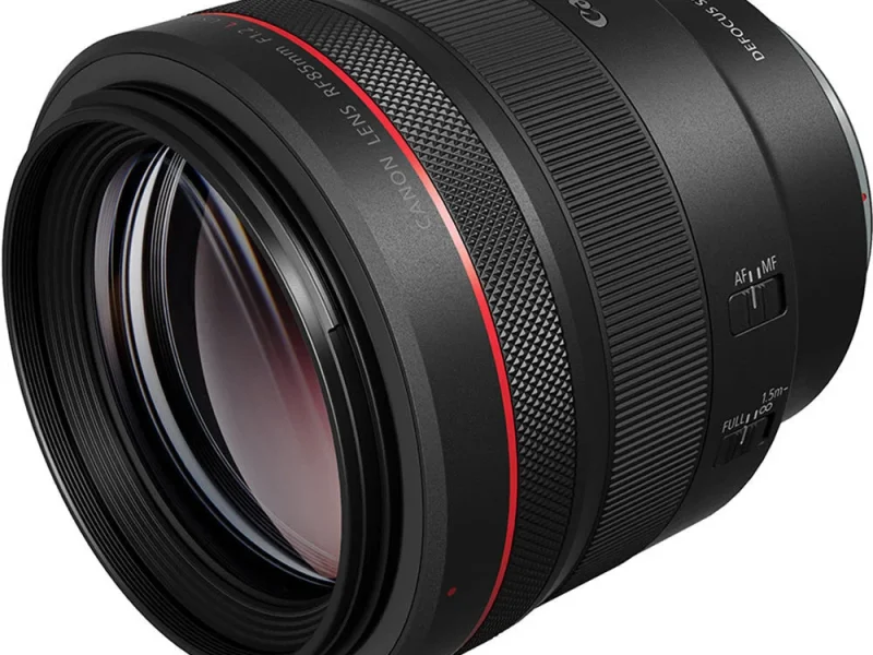 Canon RF 85mm / 1.2 L USM DS bérlés Budapesten
