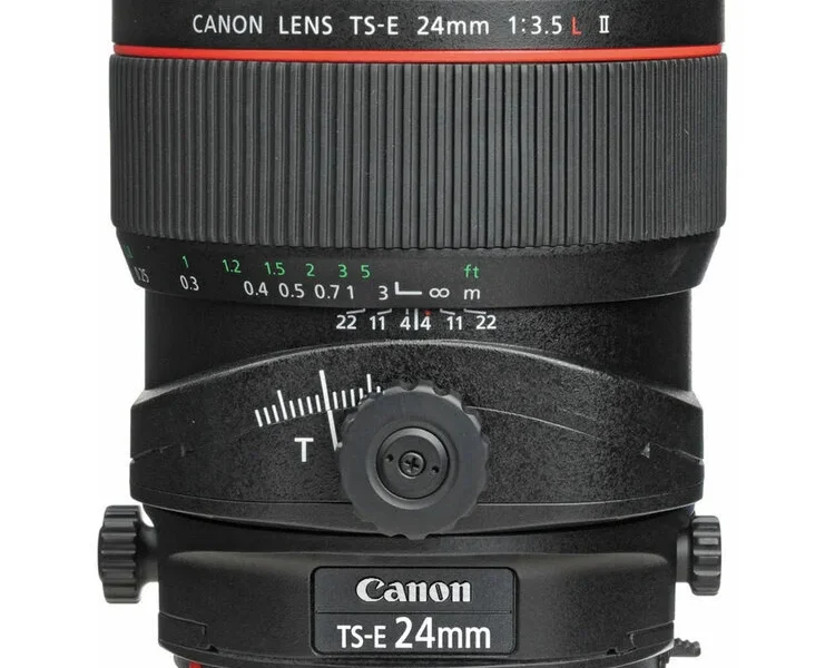 Canon TS-E 24mm / 3.5 L mark II kölcsönzés Budapesten