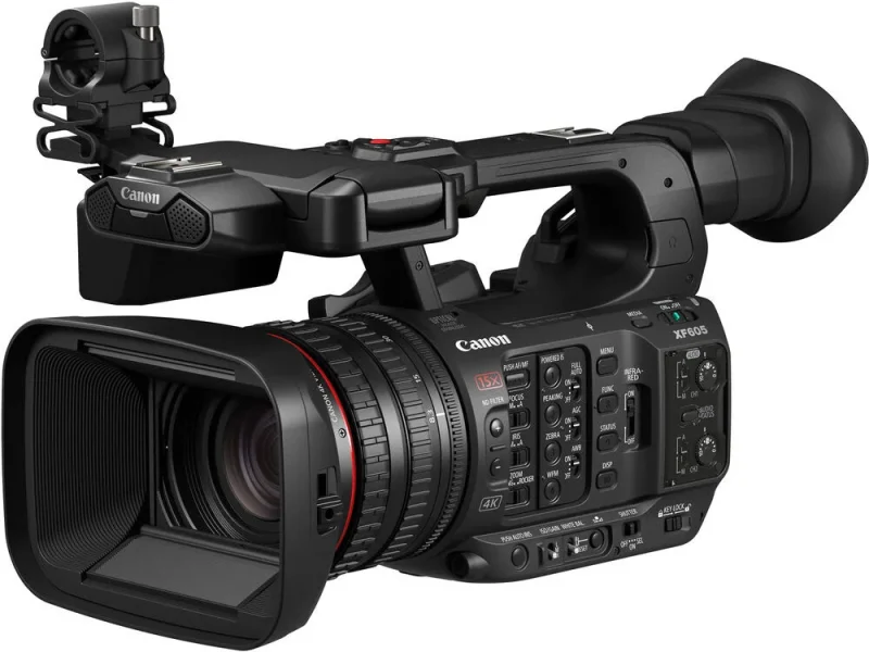 Canon XF605 PRO videokamera (4K - UHD) – bérelhető Budapesten