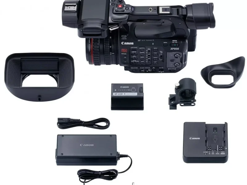 Canon XF605 PRO videokamera (4K - UHD) – bérelhető Budapesten