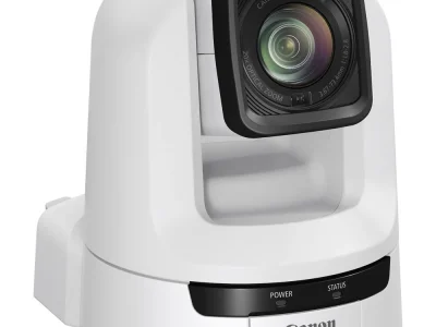 Canon CR-N300 4K NDI PTZ Camera with 20x Zoom (Titanium White) bérlés Budapesten
