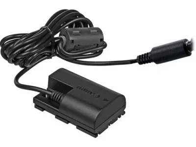 Canon DR-E6C DC coupler // tápegység adapter bérlés Budapesten