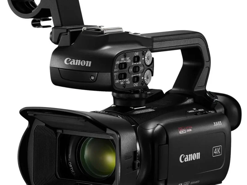 Canon XA65 PRO videokamera (4K - UHD) kölcsönzés Budapesten