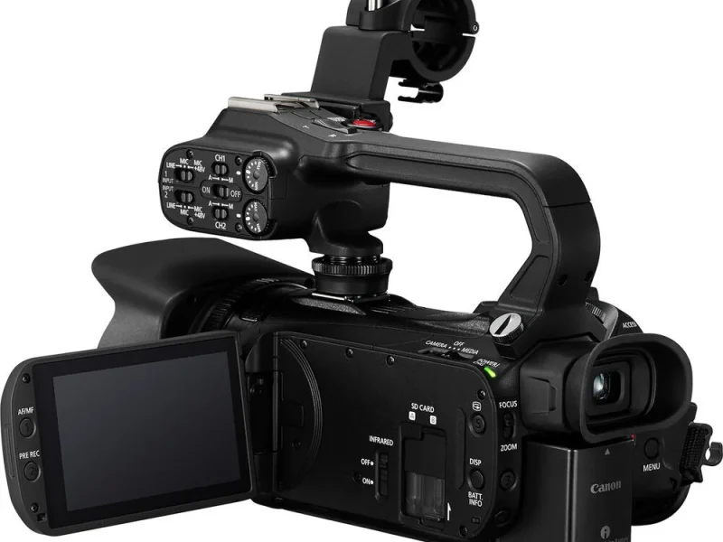 Canon XA65 PRO videokamera (4K - UHD) kölcsönzés Budapesten