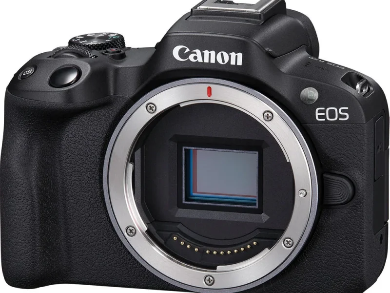 Canon EOS R50 váz (APS-C) – bérelhető Budapesten