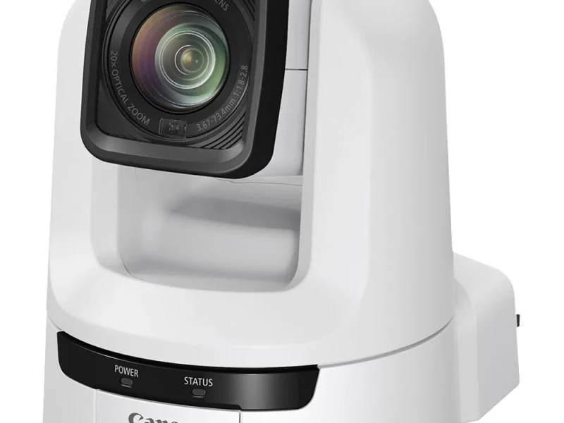 Canon CR-N100 PTZ camera (4K) (20x zoom) (titanium white) bérlés Budapesten