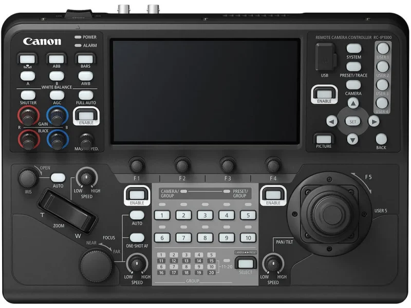 Canon RC-IP1000 PTZ Advanced Remote Controller kölcsönzés Budapesten