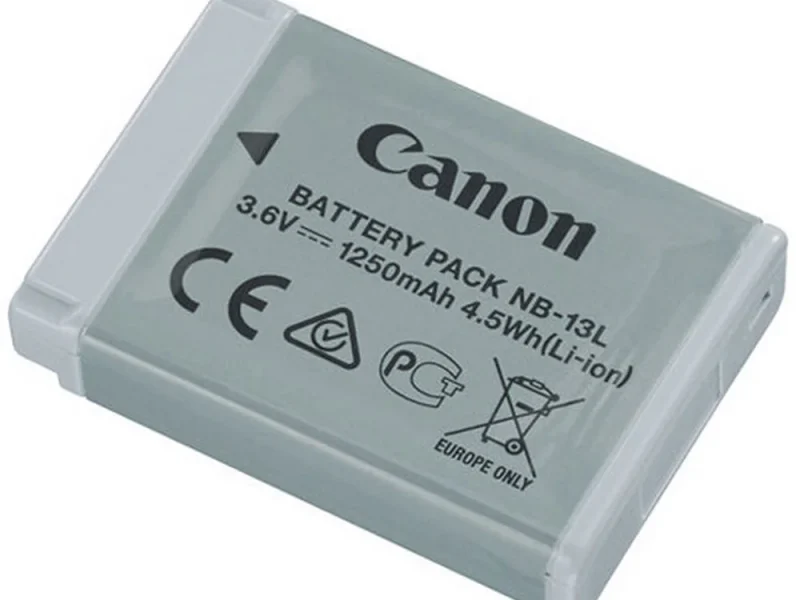Canon NB-13L akkumulátor (1.250mAh) – bérelhető Budapesten