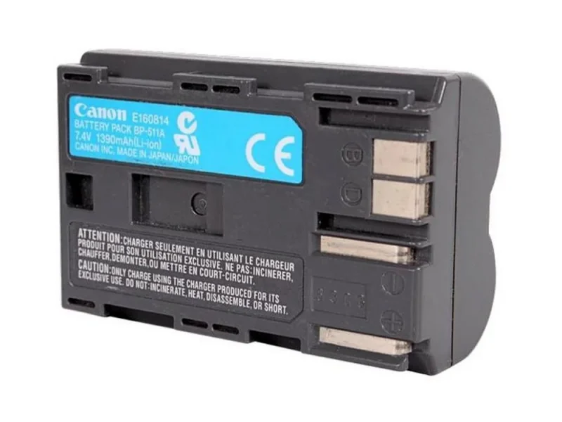 Canon BP-511A akkumulátor (1.390mAh) (gray) kölcsönzés Budapesten