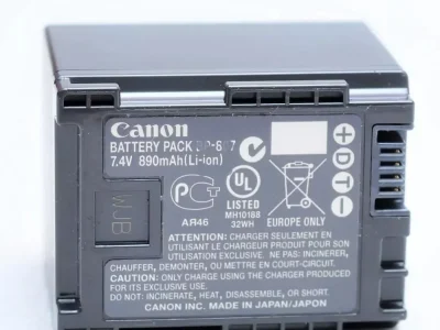 Canon BP-807 akkumulátor (890mAh) kölcsönzés Budapesten