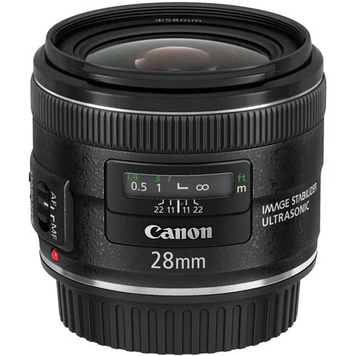 Canon EF 28mm / 2.8 IS USM – bérelhető Budapesten