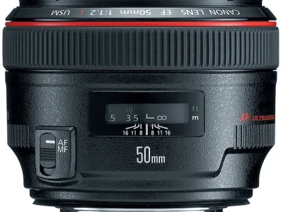 Canon EF 50mm / 1.2 L USM bérlés Budapesten