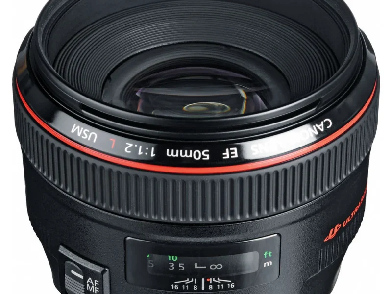 Canon EF 50mm / 1.2 L USM bérlés Budapesten