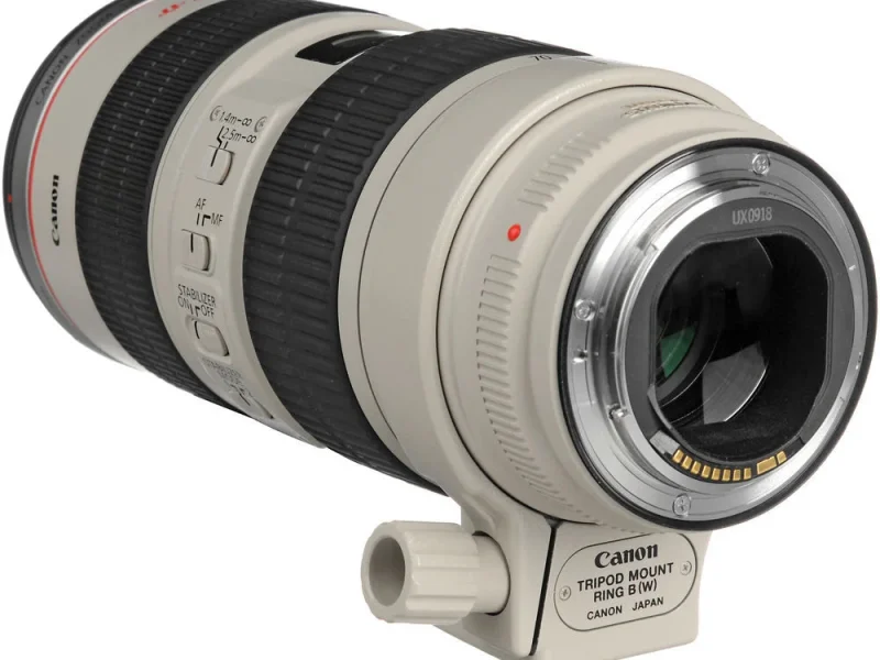 Canon EF 70-200mm / 2.8 L IS USM bérlés Budapesten
