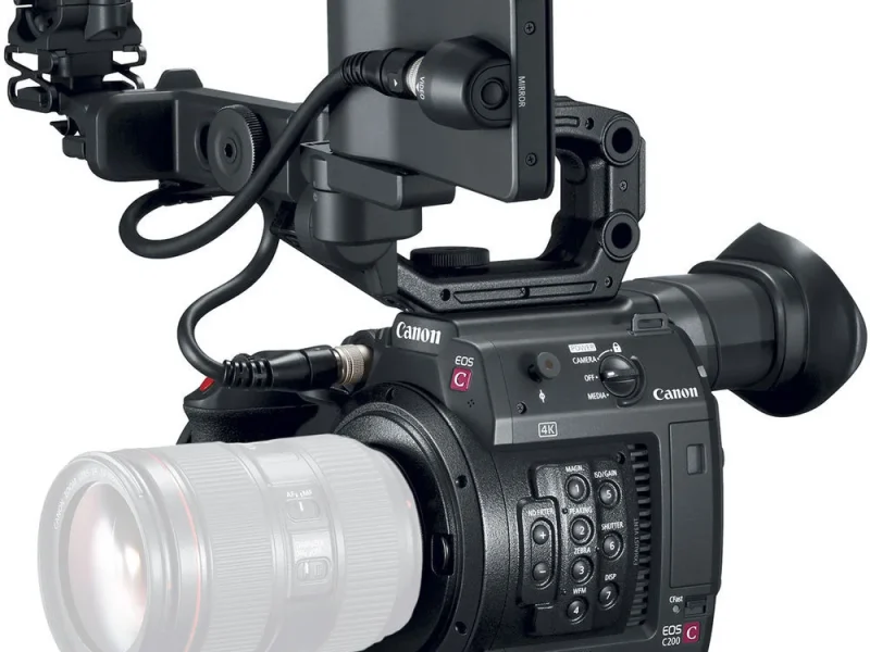 Canon EOS C200 PRO videokamera (4K) (EF mount) – bérelhető Budapesten