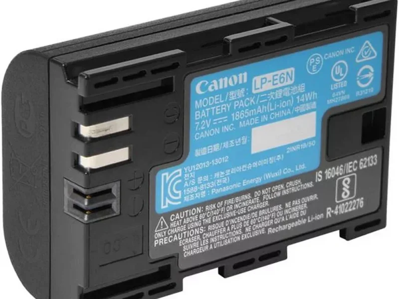 Canon LP-E6N akkumulátor (1.865mAh) – bérelhető Budapesten