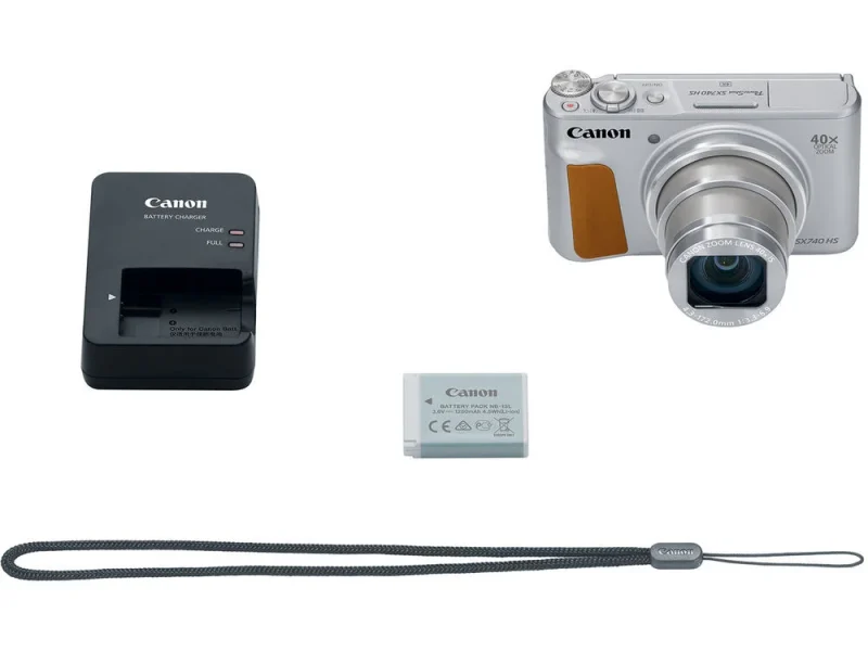 Canon PowerShot SX740HS (silver) bérlés Budapesten