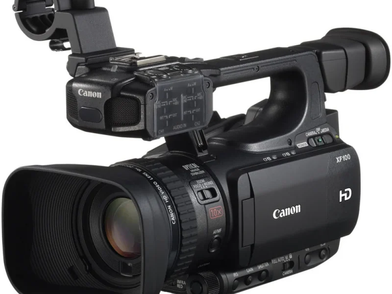 Canon XF100 PRO videokamera (Full HD) – bérelhető Budapesten