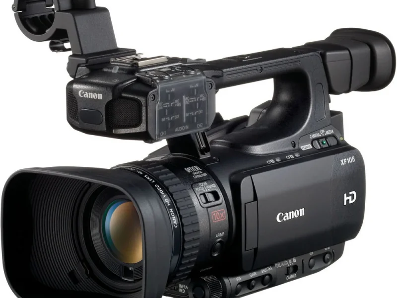 Canon XF105 PRO videokamera (Full HD) kölcsönzés Budapesten