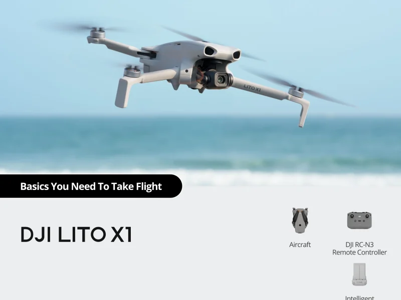 DJI Lito X1 kölcsönzés Budapesten