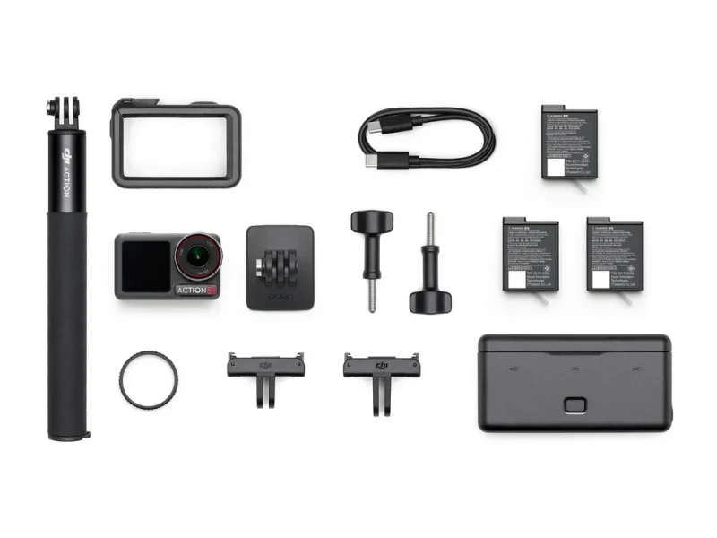 DJI Osmo Action 5 PRO Adventure Combo bérlés Budapesten