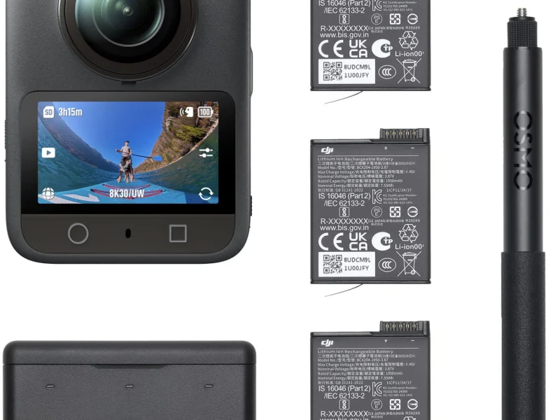 DJI Osmo 360 Adventure combo bérlés Budapesten