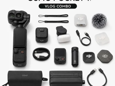 DJI Osmo Pocket 4P Vlog Combo kölcsönzés Budapesten