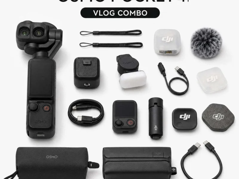 DJI Osmo Pocket 4P Vlog Combo kölcsönzés Budapesten