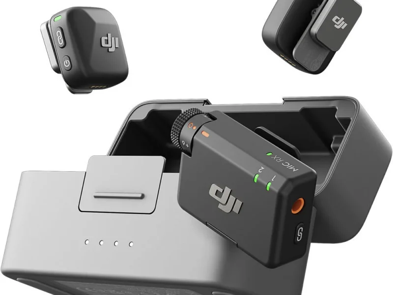 DJI MIC Mini (2TX + 1RX + Charging Case) kölcsönzés Budapesten