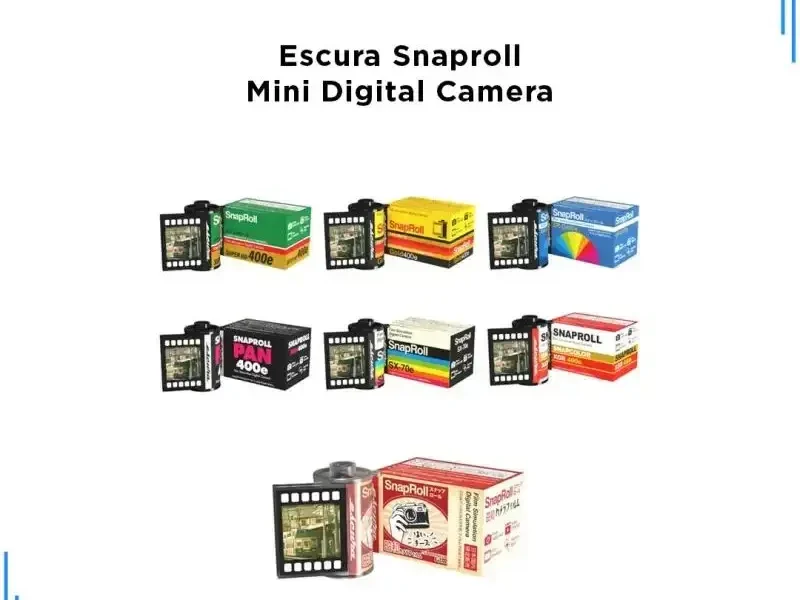 Escura SnapRoll Mini Digital Camera kölcsönzés Budapesten