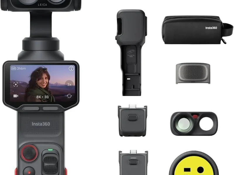 Insta360 Luna Ultra Creator Bundle Cosmic Black (8K) bérlés Budapesten