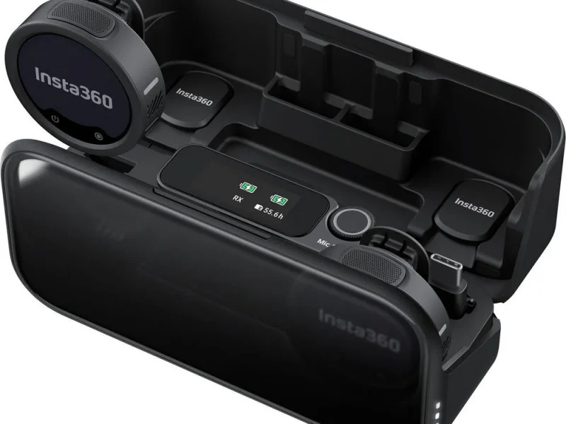 Insta360 Mic Pro (2TX + 1RX) – bérelhető Budapesten