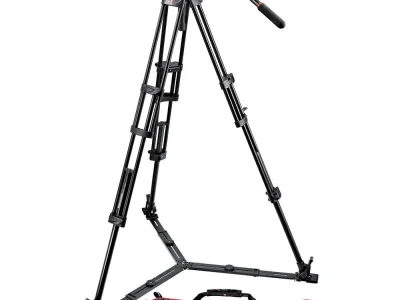 Manfrotto 546GBK állvány + 504HD fej bérlés Budapesten