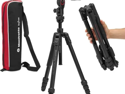 Manfrotto Befree GT PRO Aluminum Travel Tripod – bérelhető Budapesten