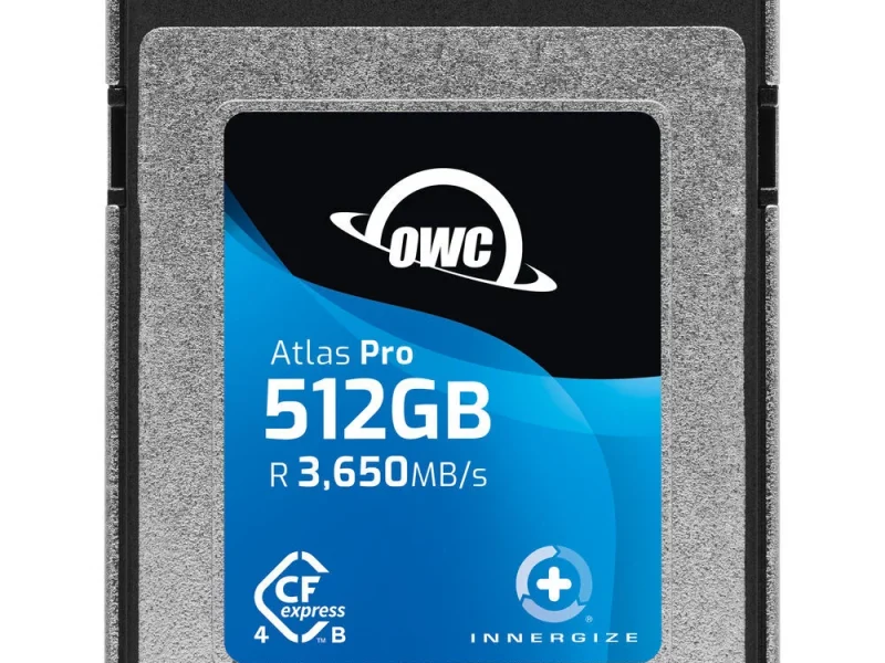 OWC Atlas PRO CFexpress® 512GB memóriakártya (3.650/3.000 MB/s) bérlés Budapesten