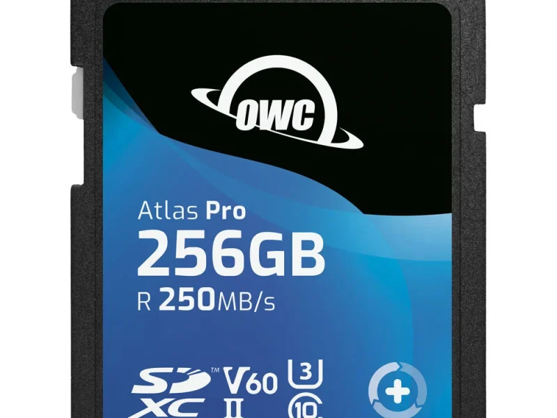 OWC Atlas PRO SDXC™ 256GB memóriakártya (UHS-II) (U3) (V60) (250MB/s) kölcsönzés Budapesten