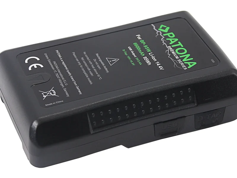 PATONA V-Mount BP-95W PREMIUM akkumulátor (95Wh / 6.600mAh) bérlés Budapesten